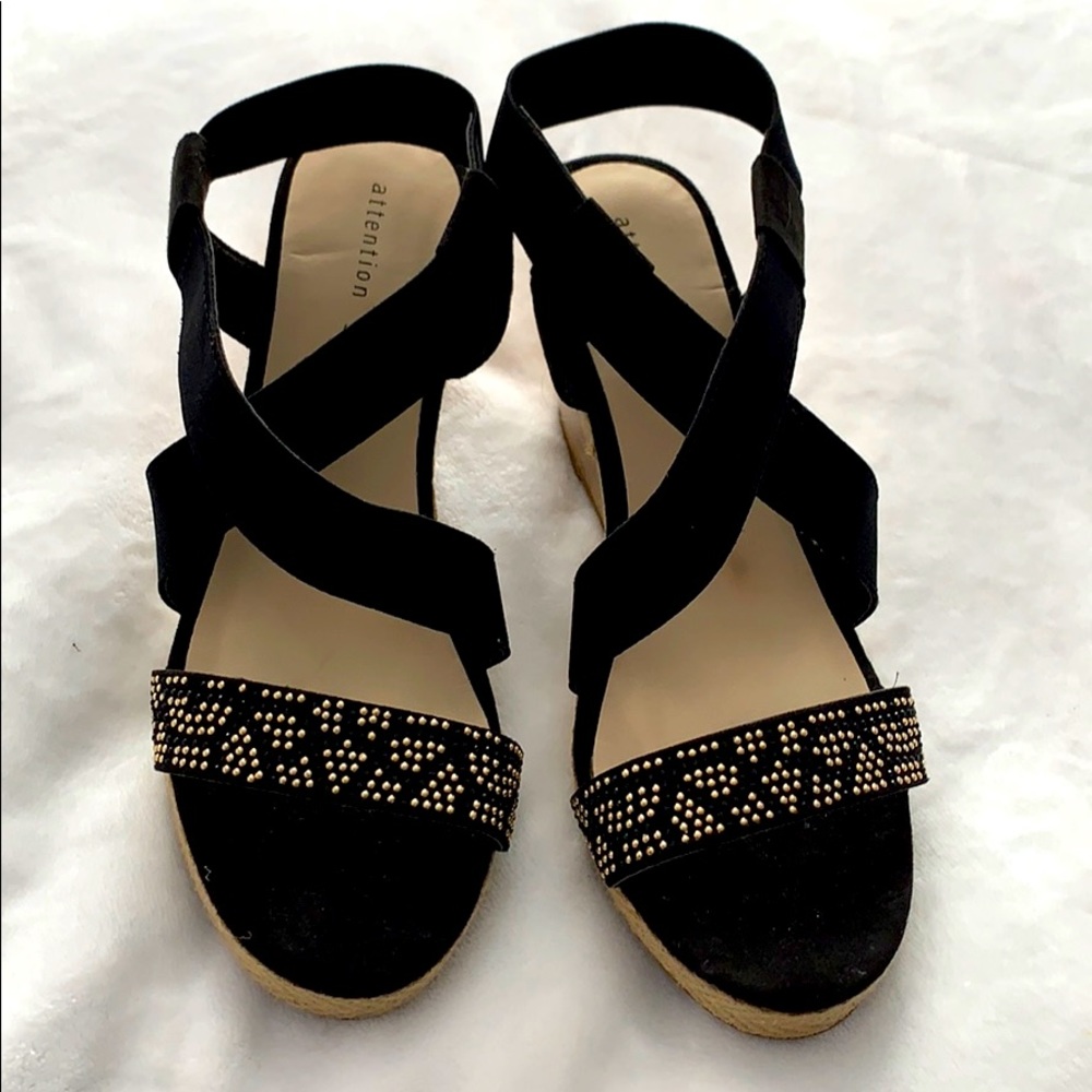 Attention Strap Wedges